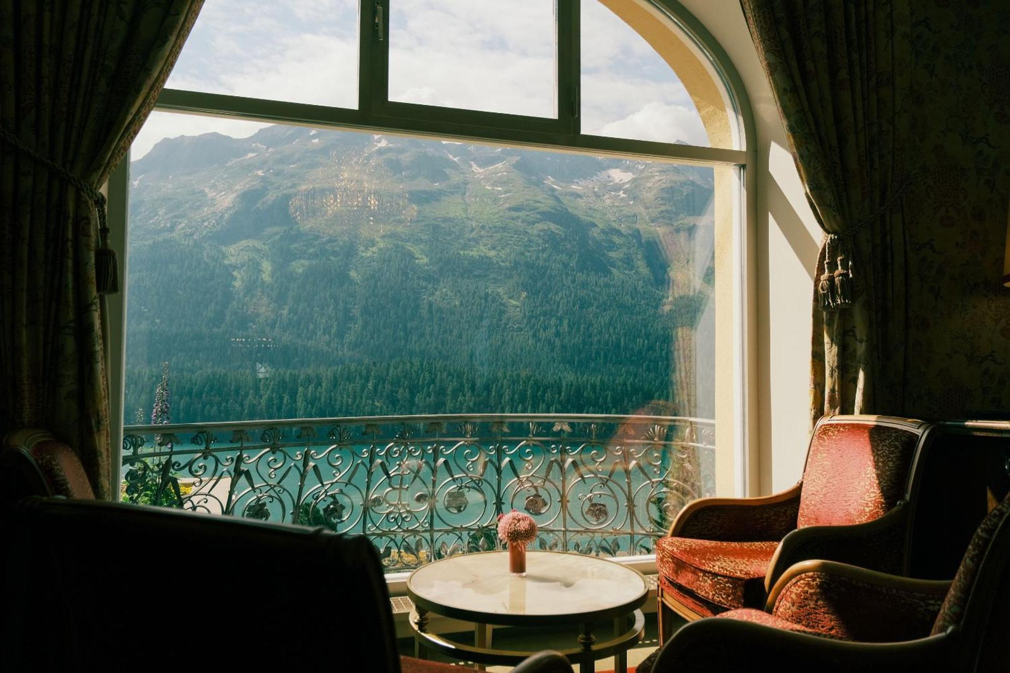 Kulm Hotel St Moritz Exterior foto