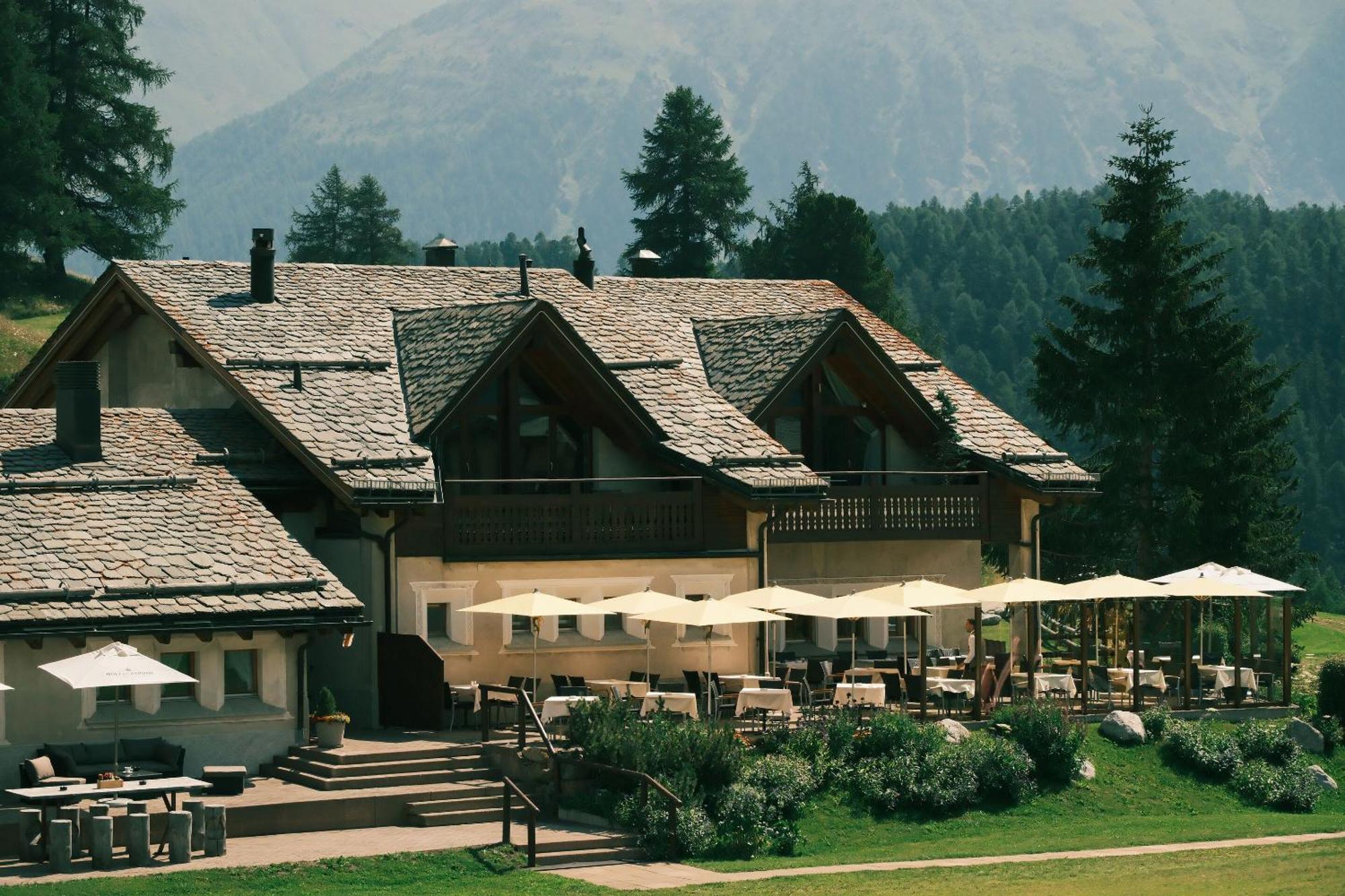 Kulm Hotel St Moritz Exterior foto